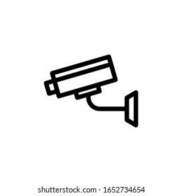 CCTV icon vector illustration logo template for many purpose. Isolated on white background.