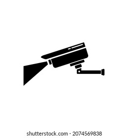 Plantilla de logotipo de ilustración vectorial de icono de CCTV para muchos fines. Aislado sobre fondo blanco.