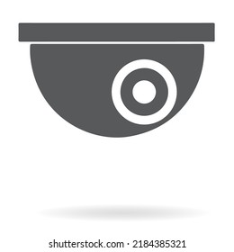 Cctv icon vector illustration logo template for many purpose. Isolated on white background.