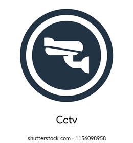 Cctv icon vector isolated on white background, Cctv transparent sign , symbols or elements in filled style
