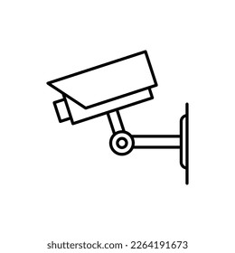 CCTV Icon Vector Logo Design trendy style on white background..eps