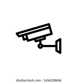 CCTV-Symbol-Vektorillustration - Zeichen oder Symbol