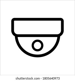 CCTV Icon Vector - Sign or Symbol