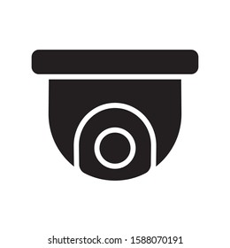 CCTV icon vector in simple design template