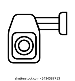 Icono de Cctv vector ilustración de stock.