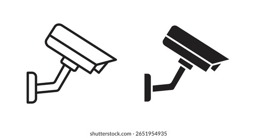 VECTOR de icono de CCTV, símbolo, ilustraciones de logotipo
