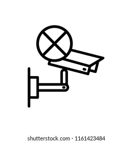 cctv icon vector template