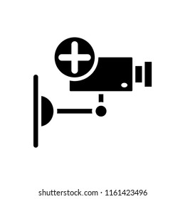 cctv icon vector template