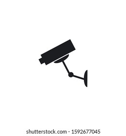 CCTV icon vector template illustration