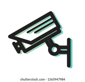 CCTV IP Camera Icon as EPS 10 File