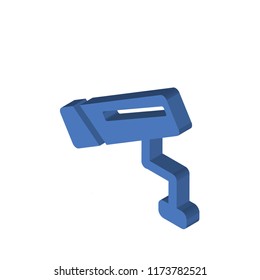 Cctv isometric left top view 3D icon