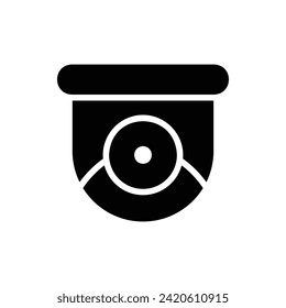 CCTV, Law Flat Icon Logo Illustration. Law Icon-set. Suitable For Web Design, Logo, App