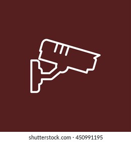 CCTV line icon
