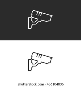 CCTV line icon