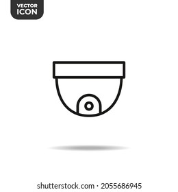 cctv line icon. high quality icons suitable for business and security graphic assets, web design, applications, software, print media, etc. EPS 10 vector icon on a white background.