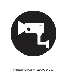 icono de vector nuevo de línea cctv
