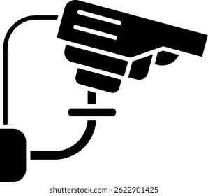 Cctv Line Vector Icon Diseño