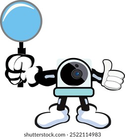 CCTV monitors the situation in the environment