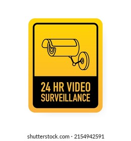 CCTV in operation. Security video, great design for any purposes. Isometric vector illustration. Security protection concept