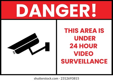 a Cctv in operation warning sign