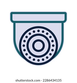 CCTV, Security Camera icon. sign for mobile concept and web design. vector illustration
