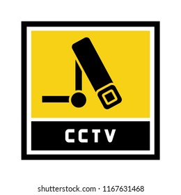 CCTV security camera sign