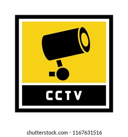 CCTV security camera sign
