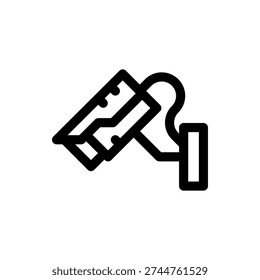 CCTV Security Camera Surveillance Icon Design