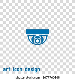 cctv, security camera, surveillance camera vector icon on white background