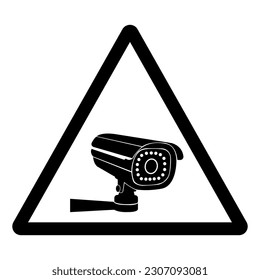 CCTV Security Camera Symbol Sign, Vector Illustration, Isolate On White Background Label .EPS10