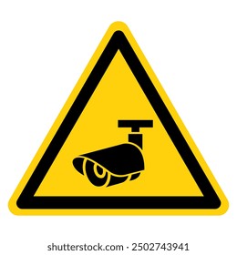CCTV Security Camera Symbol Sign, Vector Illustration, Isolate On White Background Label .EPS10