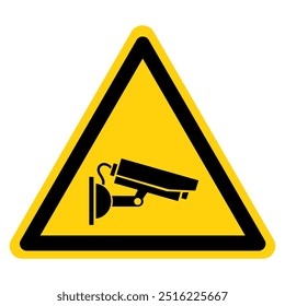 CCTV Security Camera Symbol Sign, Vector Illustration, Isolate On White Background Label .EPS10