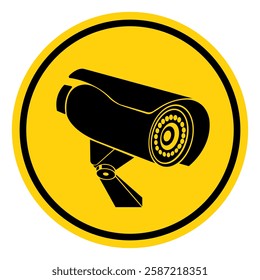 CCTV Security Camera Symbol Sign, Vector Illustration, Isolate On White Background Label.EPS10