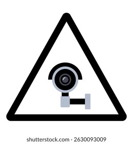 CCTV Security Camera Symbol Sign, Vector Illustration, Isolate On White Background Label .EPS10