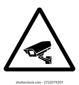 CCTV Security Camera Symbol Sign, Vector Illustration, Isolate On White Background Label .EPS10
