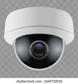CCTV security camera. Technologies for monitoring and protection of territory. Vector Illustration isolated on transparent background. - Powered by Shutterstock - Get 15% off with code: PIKWIZARD15