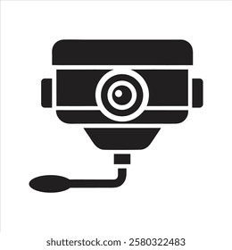 CCTV security icon. Video surveillance icon