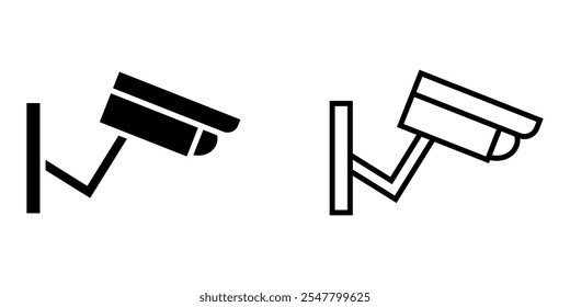 cctv definir ícone no fundo branco