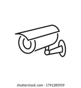 cctv, ilustración de diseño vectorial de icono de vigilancia