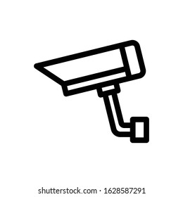 CCTV Trendy Flat Icon Design