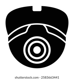 Cctv Vector Glyph Icon Vector Design