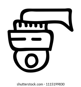 CCTV  vector icon