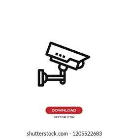CCTV vector icon