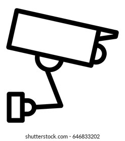 Cctv Vector Icon