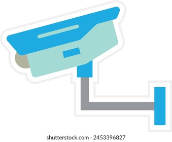 Cctv vector icon. Can be used for printing, mobile and web applications.