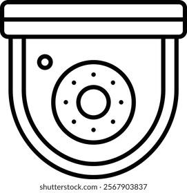 Cctv vector icon. Can be used for printing, mobile and web applications.