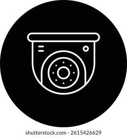 Cctv vector icon. Can be used for printing, mobile and web applications.