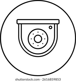 Cctv vector icon. Can be used for printing, mobile and web applications.