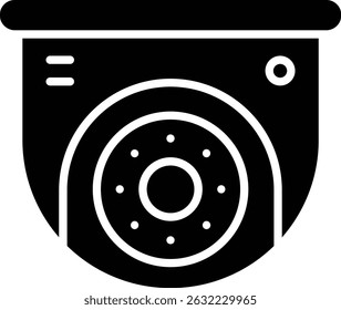 Cctv vector icon. Can be used for printing, mobile and web applications.
