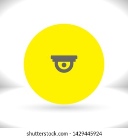 CCTV Vector icon . Lorem Ipsum Illustration design